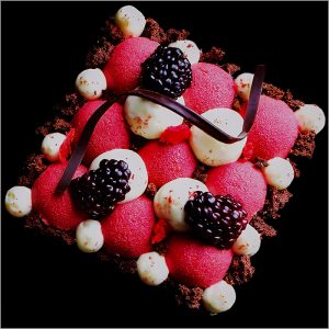 Red Currant and Cream Tartelettes - Harlequin