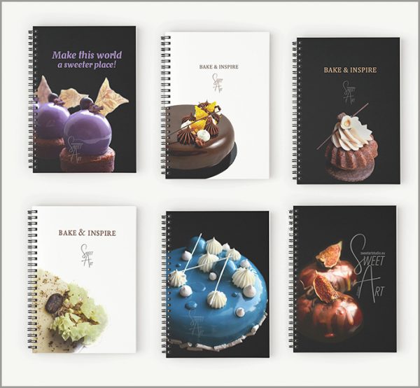 SweetArt Spiral Notebooks ~ For You to Write In and Inspire