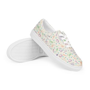 Pastry Ladies Lace-up Canvas Shoes